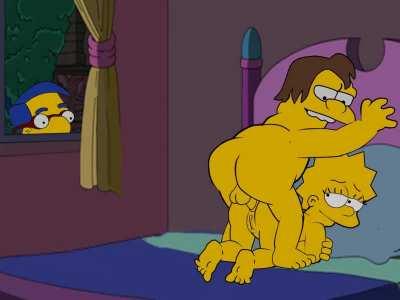 Lisa taking it up the butt