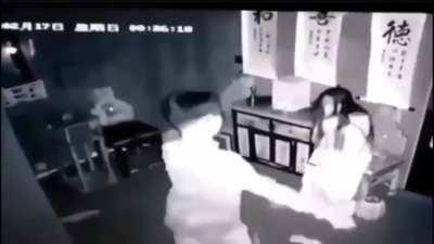 Victim of the massacre of tomato town