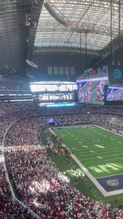 [KNBR] Listen to the roar as the 49ers score 🔈