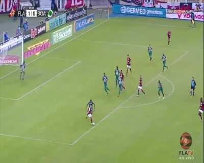 Flamengo [2] x 0 Boavista - Gerson 51'