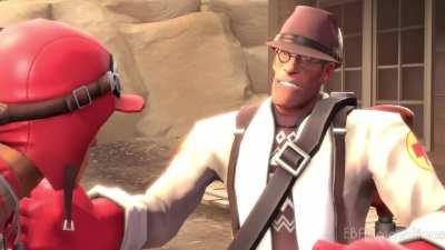 Me when my scout misses one credit in mvm (SFM)