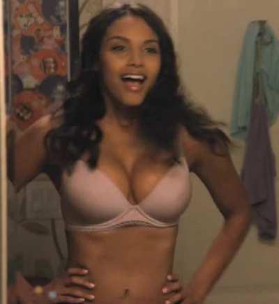 Jiggling action from Jessica Lucas. Damn, she is sexy.