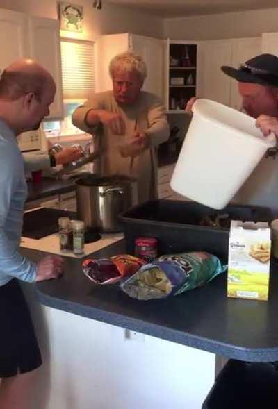 One crab's last hit.