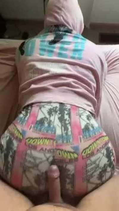 Clothed Assjob from Soft to Hard and he still couldn’t last a minute