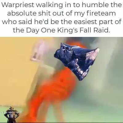 Damn Warpriest got hands