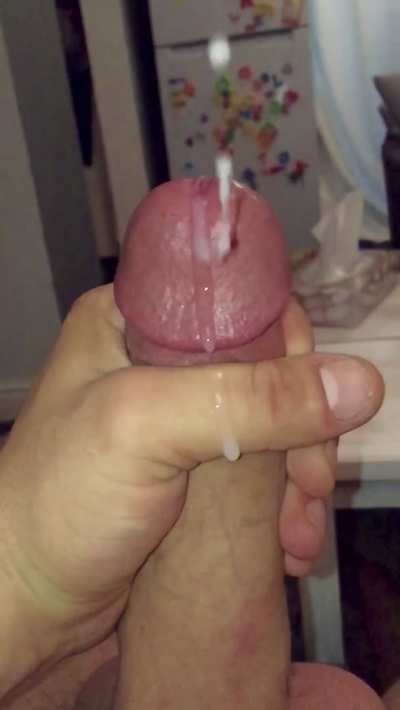 Slow mo huge load 😋 want more of me like this?