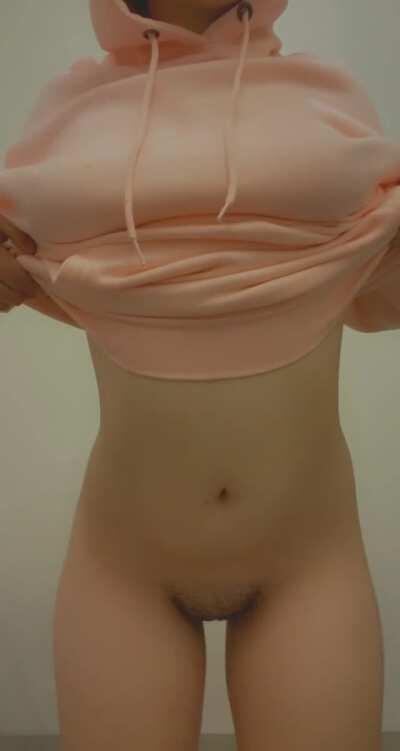 Do you like what's under the hoodie? 🥺🙈