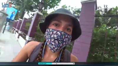 Twitch streamer indecently groped by stranger in Thailand.