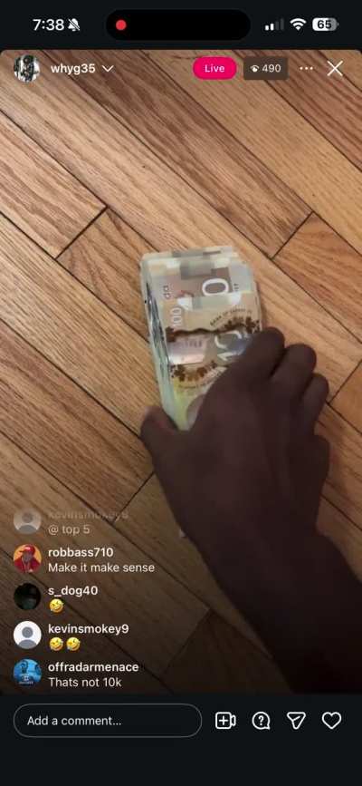 Big 35 with a PSA 😂