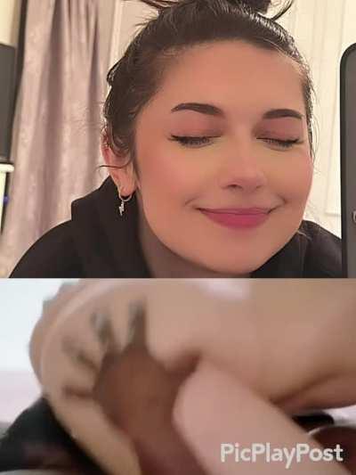 She’s loves riding that BBC