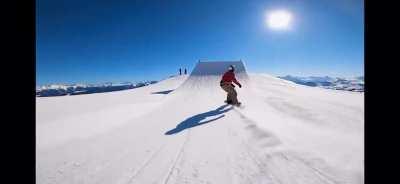 staying with a snowboarder