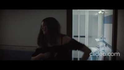 Burying his face in her breasts in A Burning Hot Summer (2011)