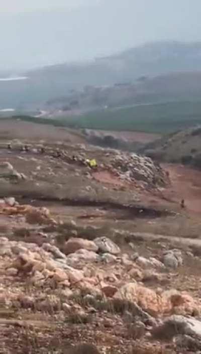 Hezbollah approaching northern border, apprarently some have exchanged fire with the IDF