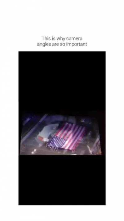 Cameraman having a laugh