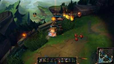 god tier olaf out play - epic dodge