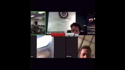 Judge threatens to arrest someone for wearing a t shirt in an online court session, girl calls him a b**