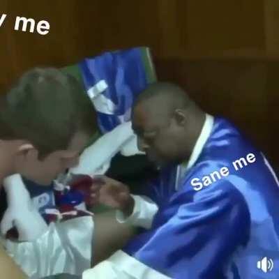 That’s the main thing... in your head