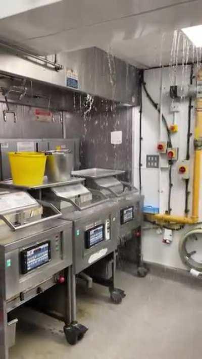 Just finished cleaning the whole store at work and this happens just before we leave