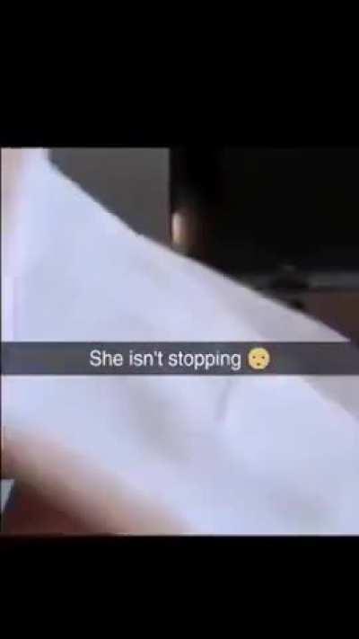 Mom cannot believe it!