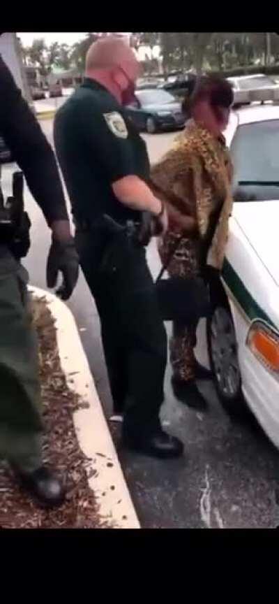 Part Two of Crazy Karen Getting Arrested