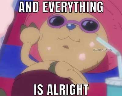 Chopper had a good day‼️