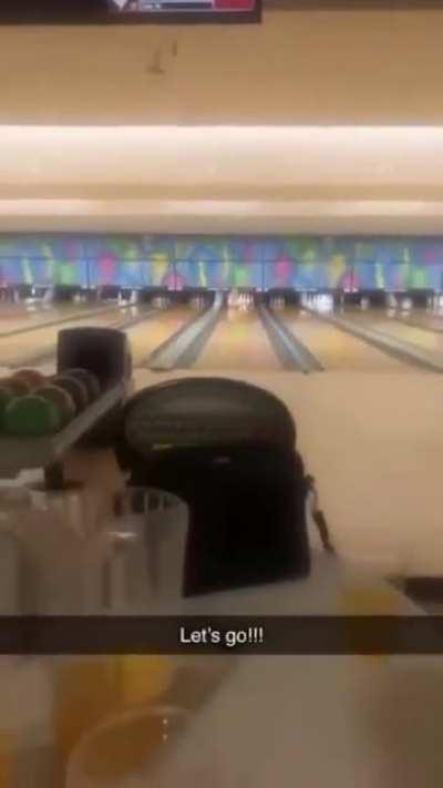 Let's get my head crushed at the bowling alley