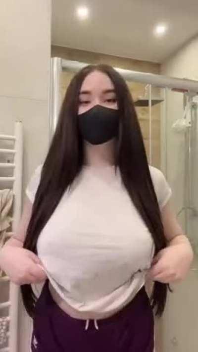 My favorite thing in the world is a look on a guys face when I take off my shirt