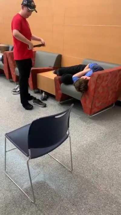 Instant karma right here