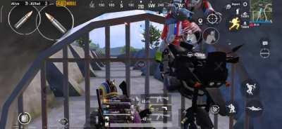 My friend was showing his biking skills and this happened.