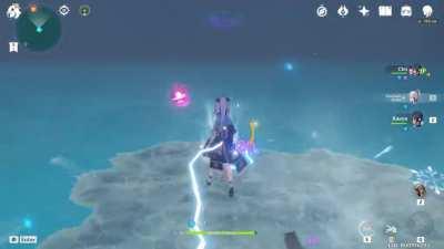 World's First Successful Ice Bridge to Inazuma (We Reached!!) ft Ayaka & Kaeya