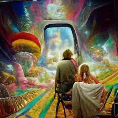 Trying psychedelic things with machines /w artificial intelligence