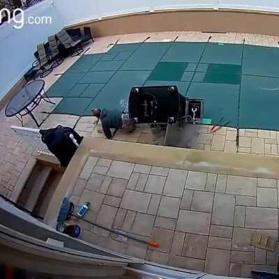 HMB while I flip these steaks