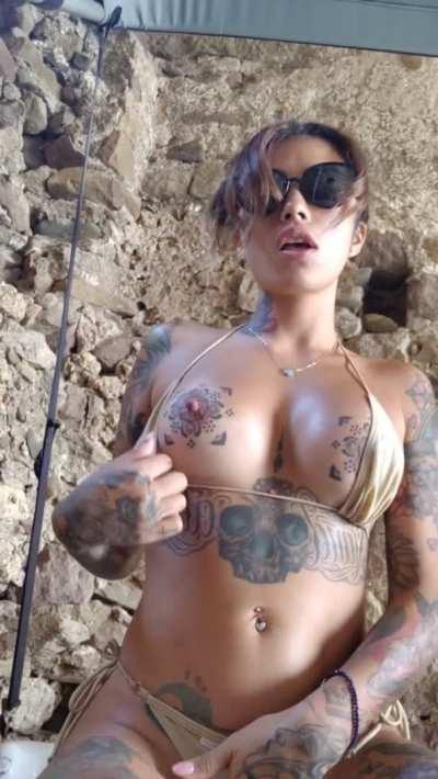 My boobs are a handful, do you think you could handle it?