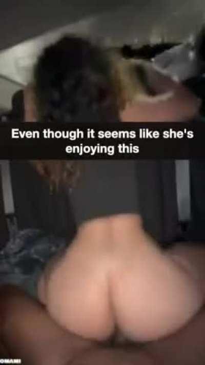 Sorry mate. I caught her looking at my cock