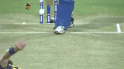The delivery that finished Unmukt Chand's career