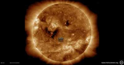 Hello Earthlings...it's me, the Sun! (Credit: NASA SDO)
