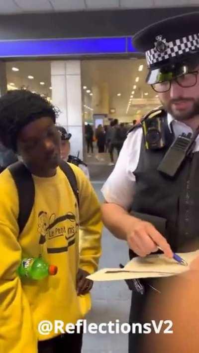 The guys entering people's houses for 