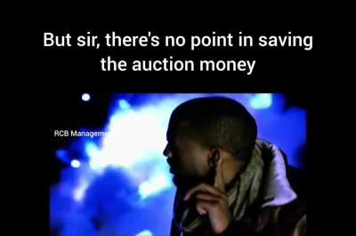 RCB management on top 🐐😈