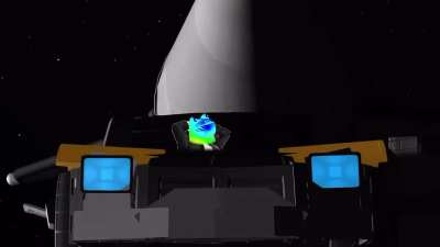 Just a casual drive in space