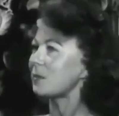 Rare footage of 1950's housewife on LSD. This is her reaction