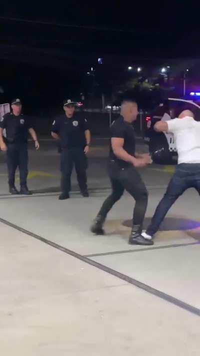 Might be the loudest punches ever