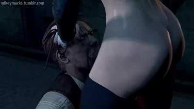 Futa [Harley Quinn] humiliates James Gordon (Mikeymacks)