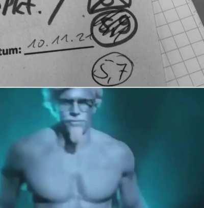 Comeback in der Mathearbeit heute hingelegt 💯🤝