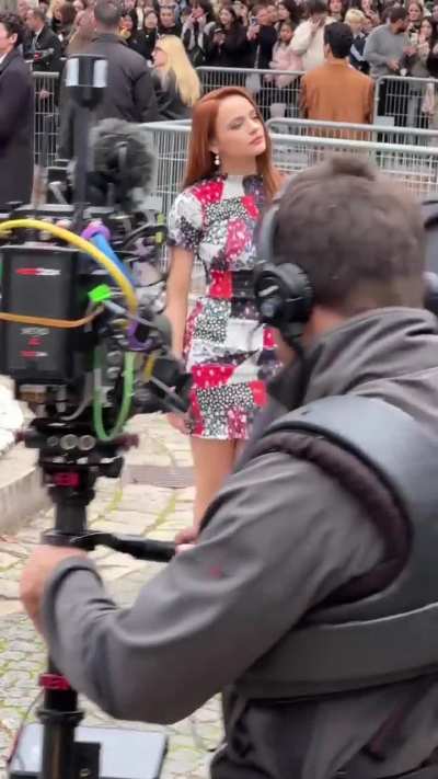 Joey at Paris Fashin Week