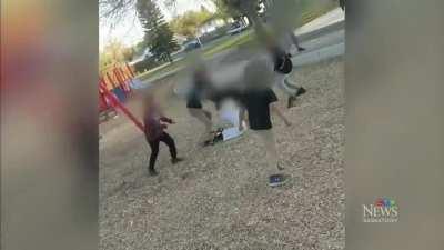How many kids can you take in a playground fight?