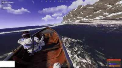 Illegal fishing gone wrong.