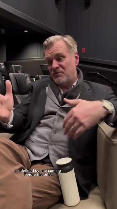 Christopher Nolan talks about the upcoming rerelease of TENET and breaks down the 