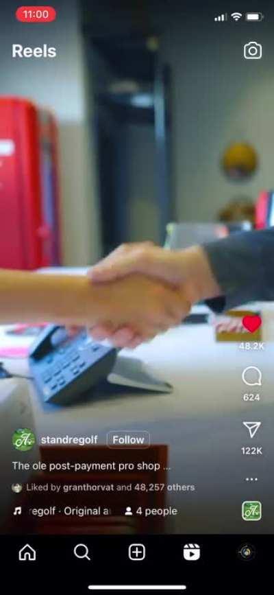 LMAO! The hand shake and door rub