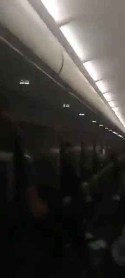 Some light turbulence on a flight from Chile to Paraguay ☠️​☠️​☠️​