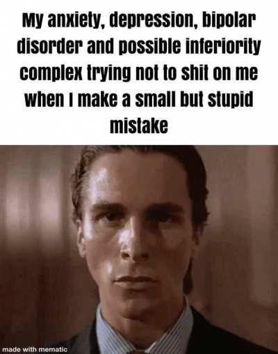 It’s like the brain actually WANTS you to get into the noose